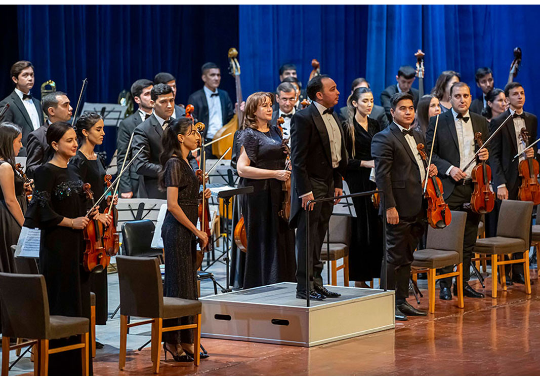 Türkmenistanyň Döwlet simfoniki orkestri «Italiýa simfoniýasy» atly konsert berdi