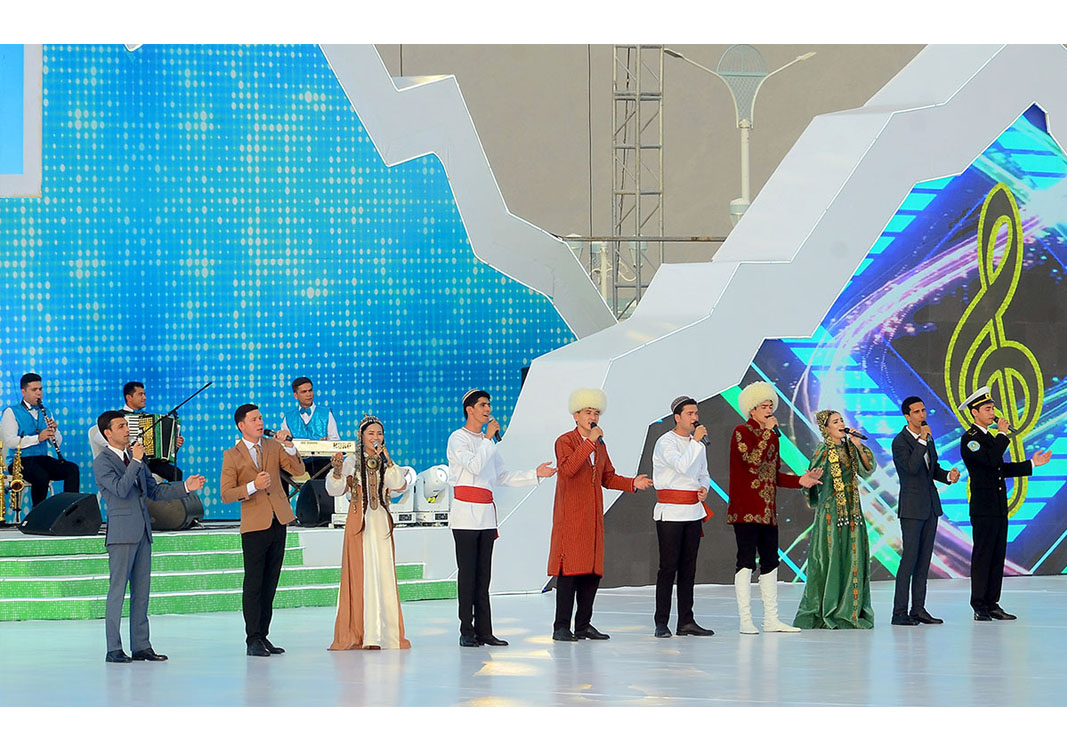 «Ýaňlan, Diýarym!» telebäsleşiginiň Balkan welaýaty boýunça jemleýji tapgyry geçirildi